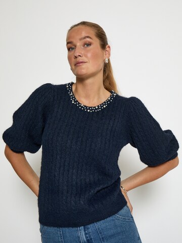 Pull-over 'Kira' Peppercorn en bleu