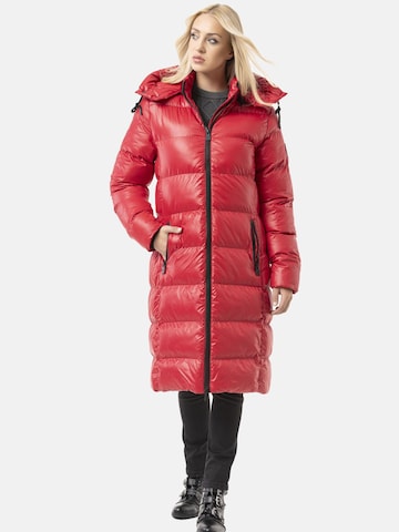 CIPO & BAXX Winter coat 'WM143' in Red: front