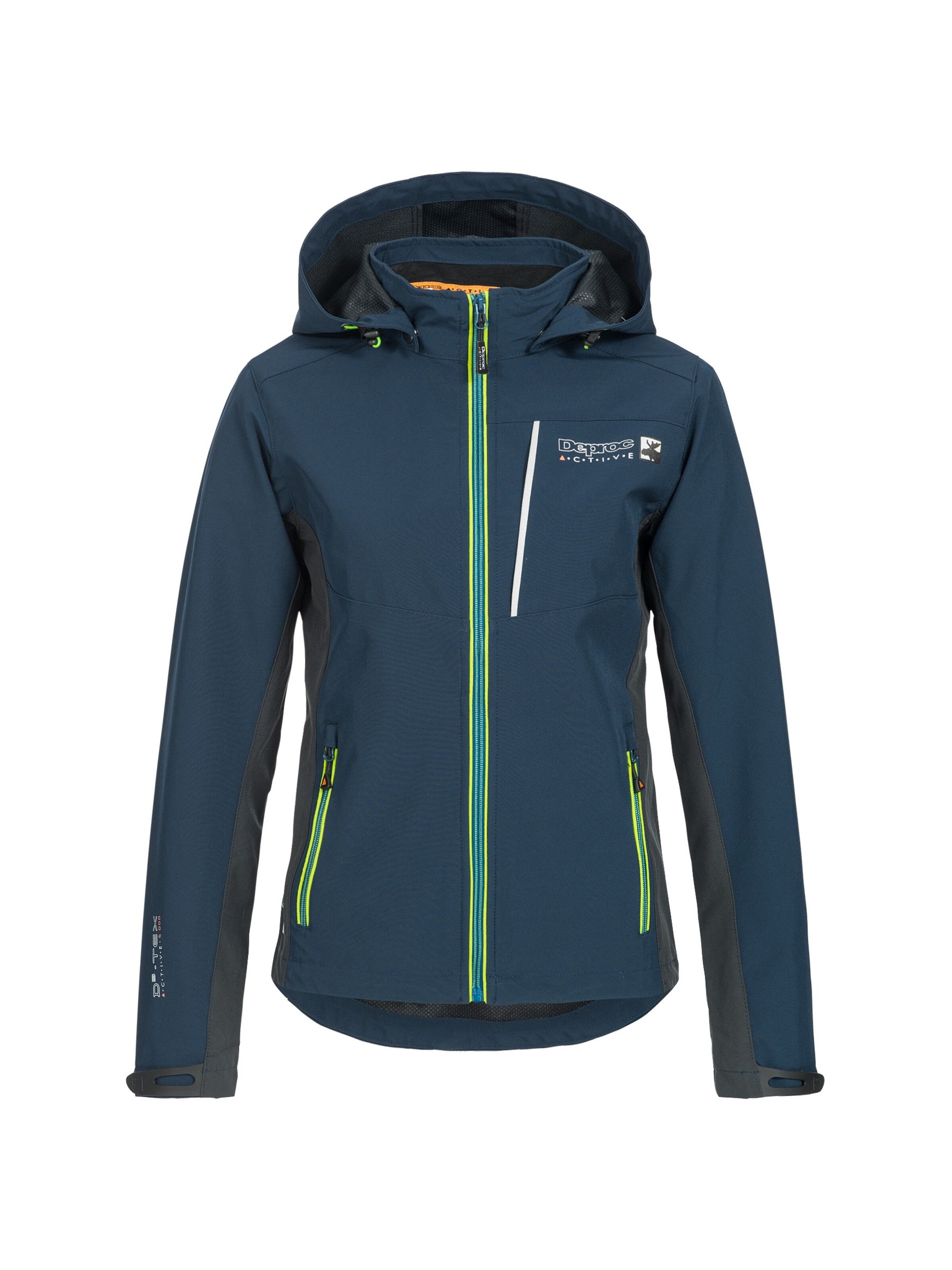 deproc Übergangsjacke 'NUNAVUT WMN'‌‌ in Blau: Vorderseite