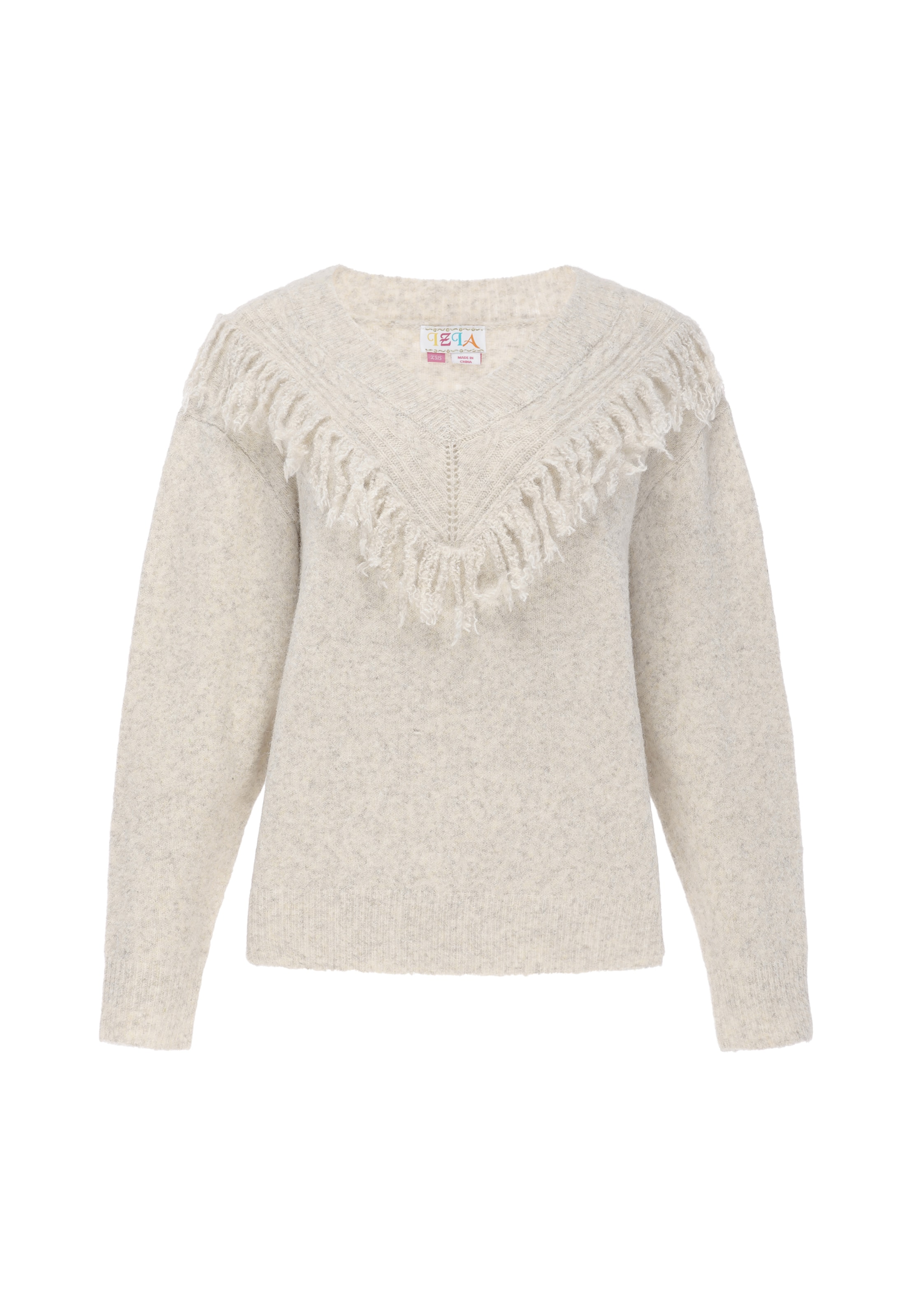 IZIA Pullover in Beige: Vorderseite