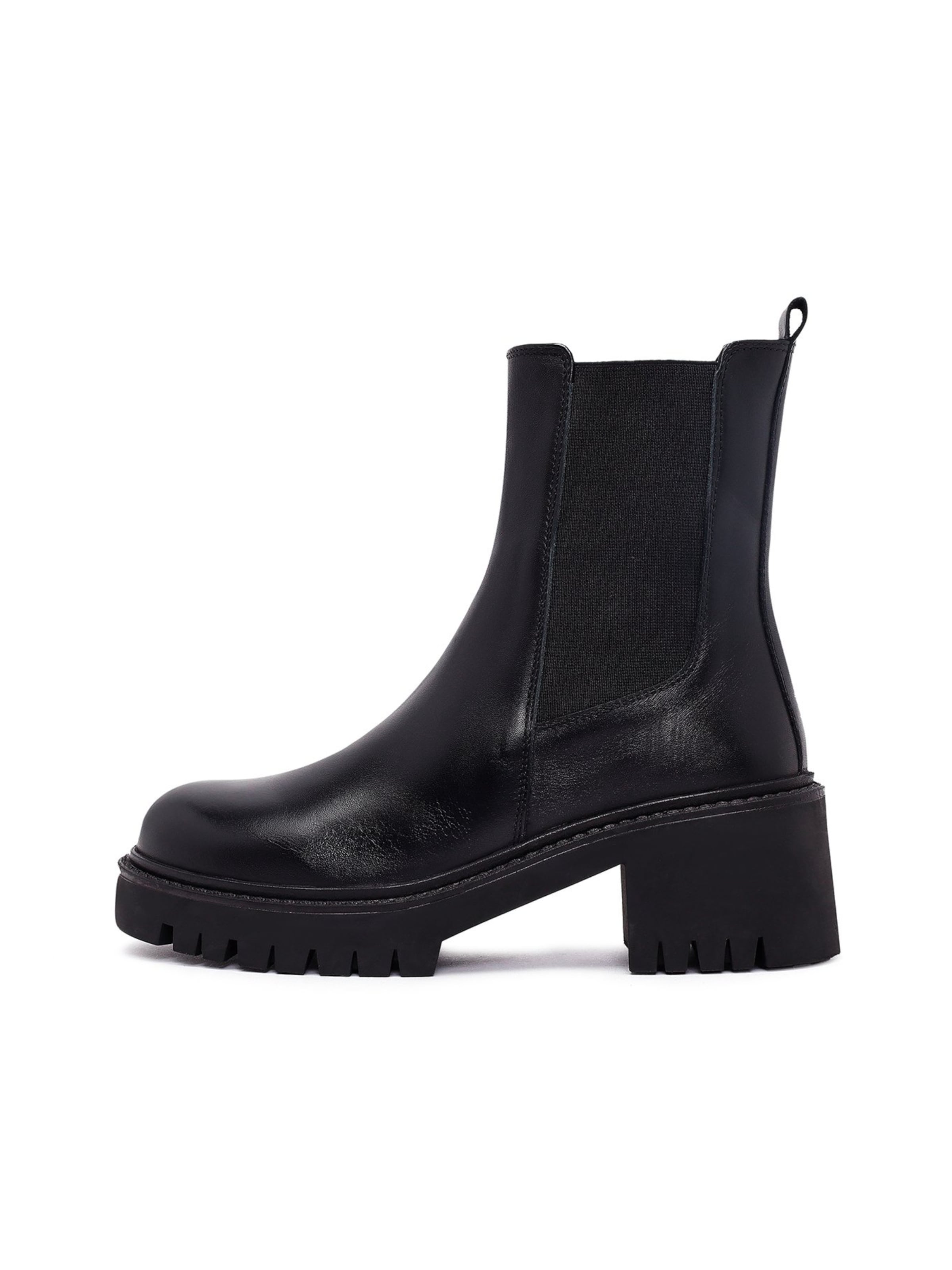 Derimod Chelsea Boots in Schwarz: Vorderseite