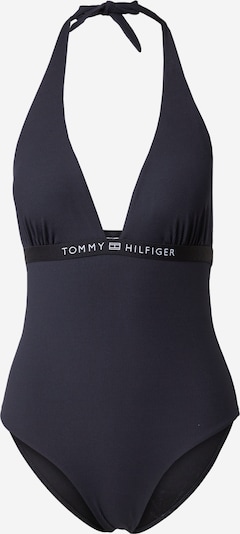 Tommy Hilfiger Underwear Jednodijelni kupaći kostim u crna / bijela, Pregled proizvoda