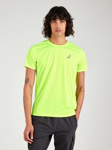 ASICS Funkčné tričko - Žltá: predná strana