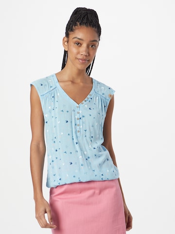 Ragwear Blouse 'SALTTY' in Blauw: voorkant