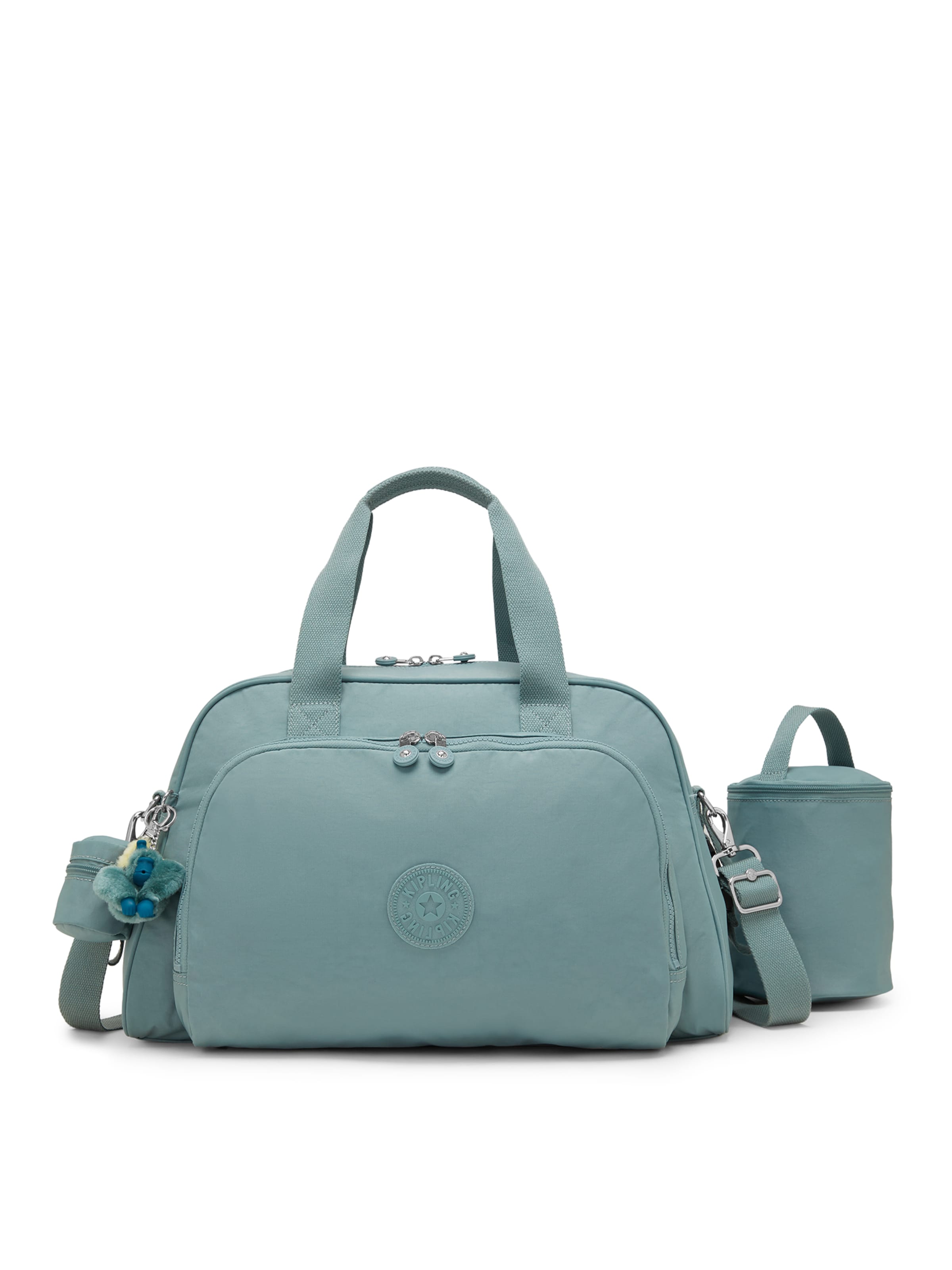 KIPLING - Bolso de mano 'Camama' en verde: frente