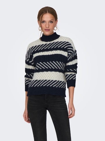 ONLY Sweater 'DOLORES' in Blue: front