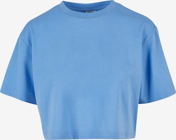 Urban Classics Shirt in Blauw: voorkant