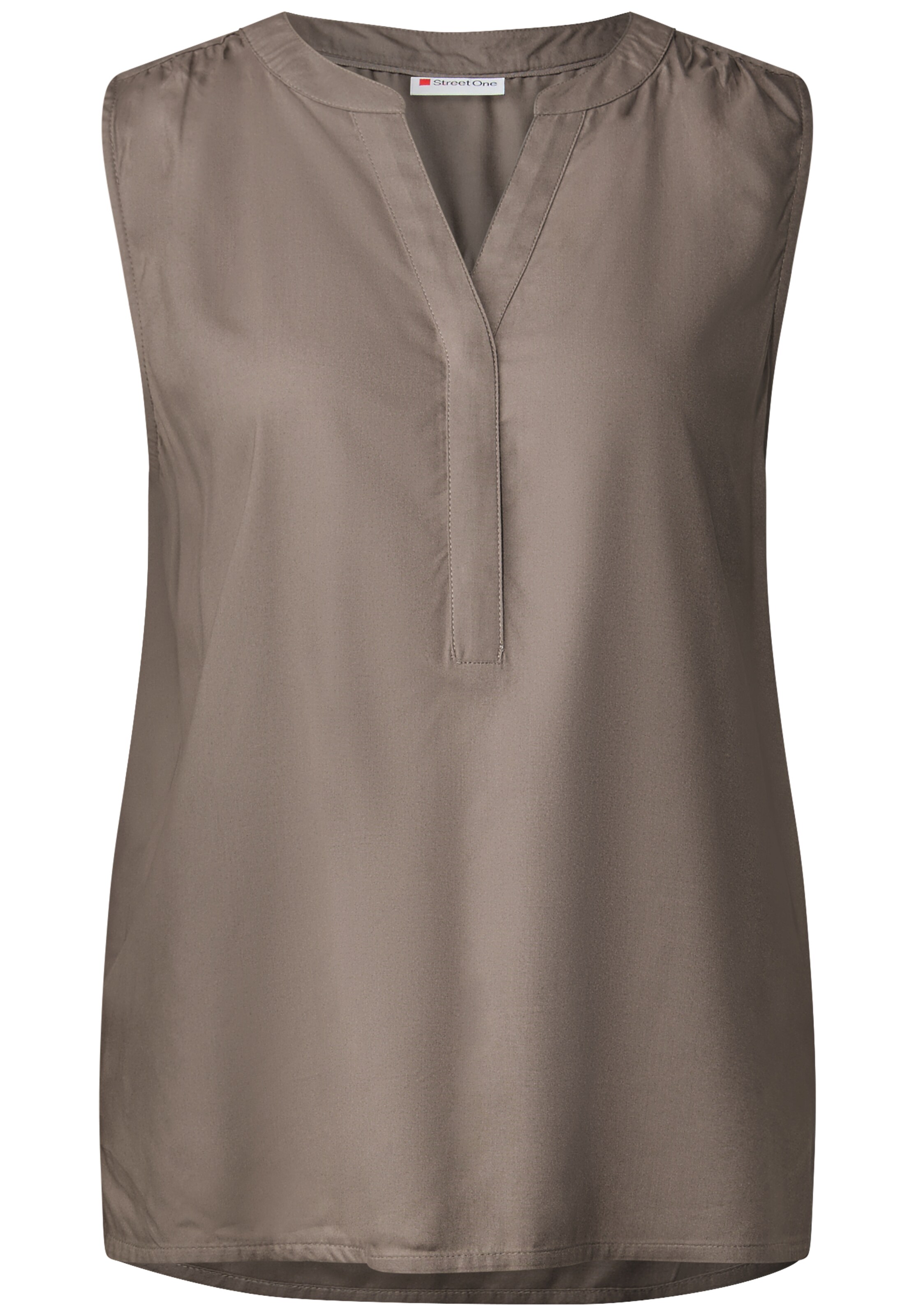 STREET ONE Bluse in Braun: Vorderseite