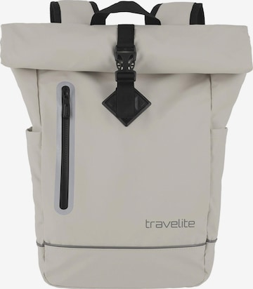 TRAVELITE Backpack 'Basics' in Beige: front