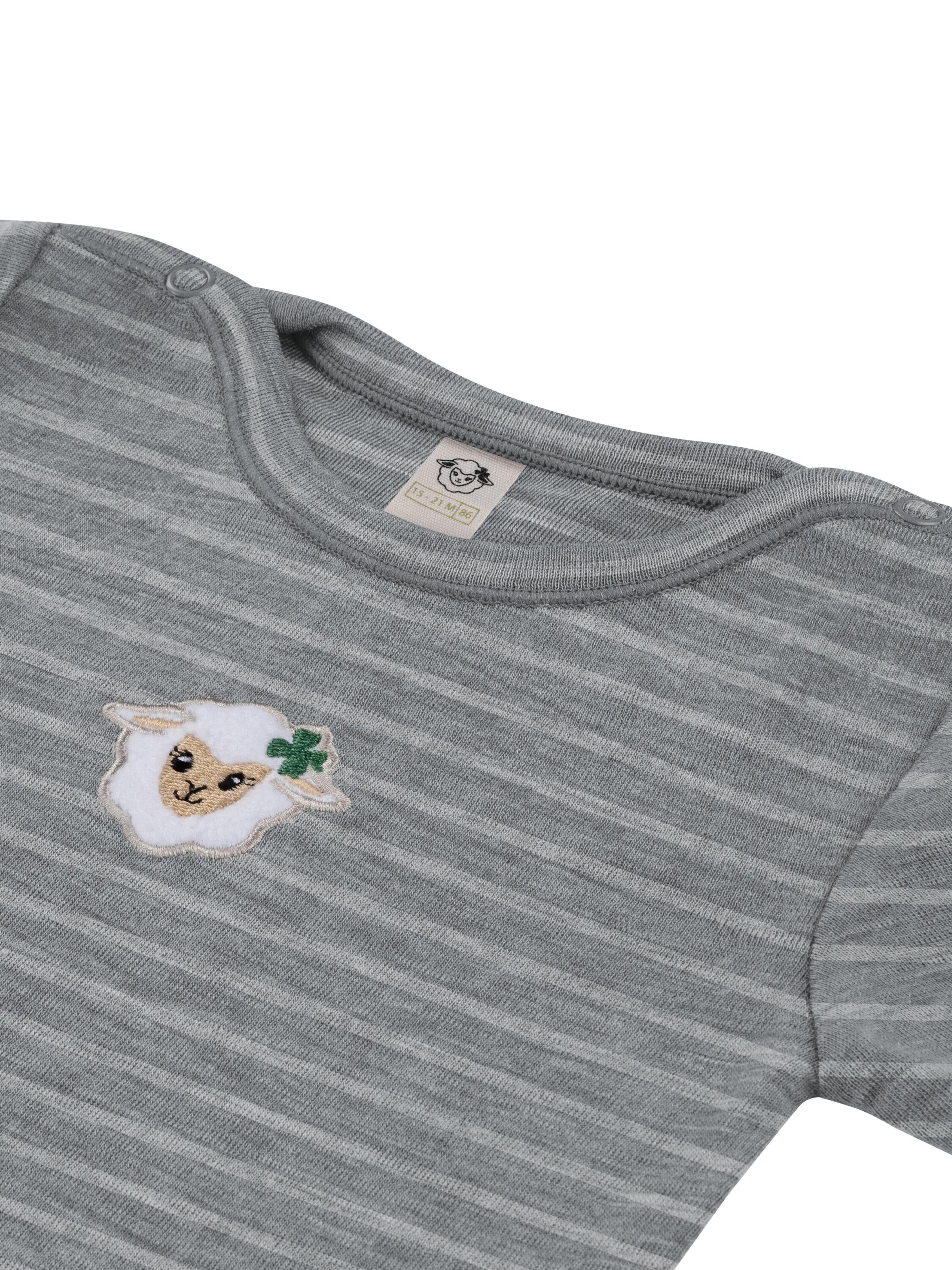 normani Strampler/Body 'Levin' in Grau