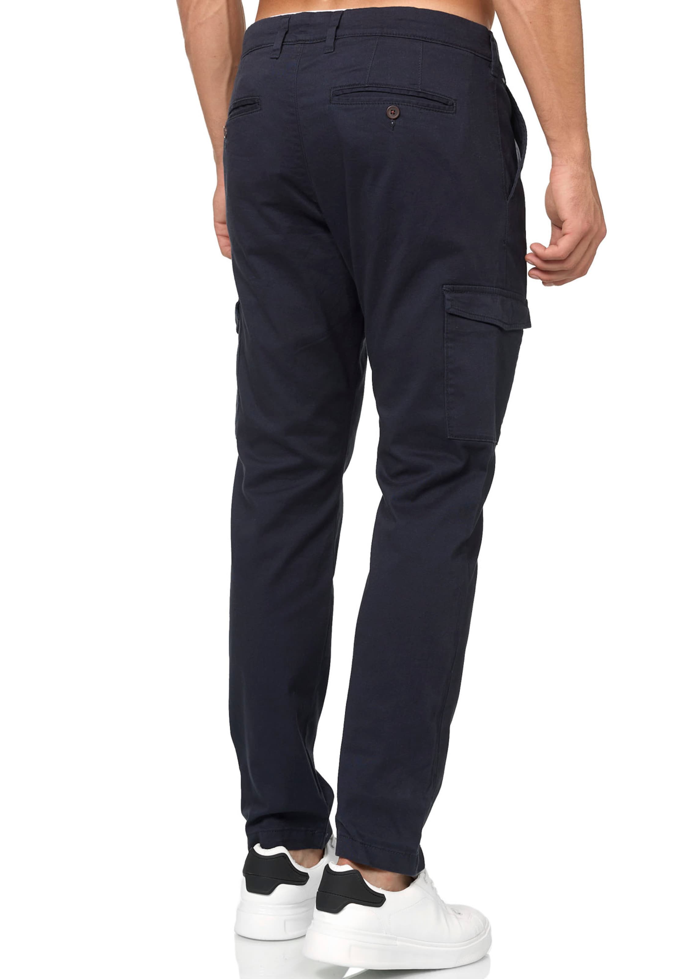 INDICODE JEANS regular Παντελόνι cargo σε μπλε