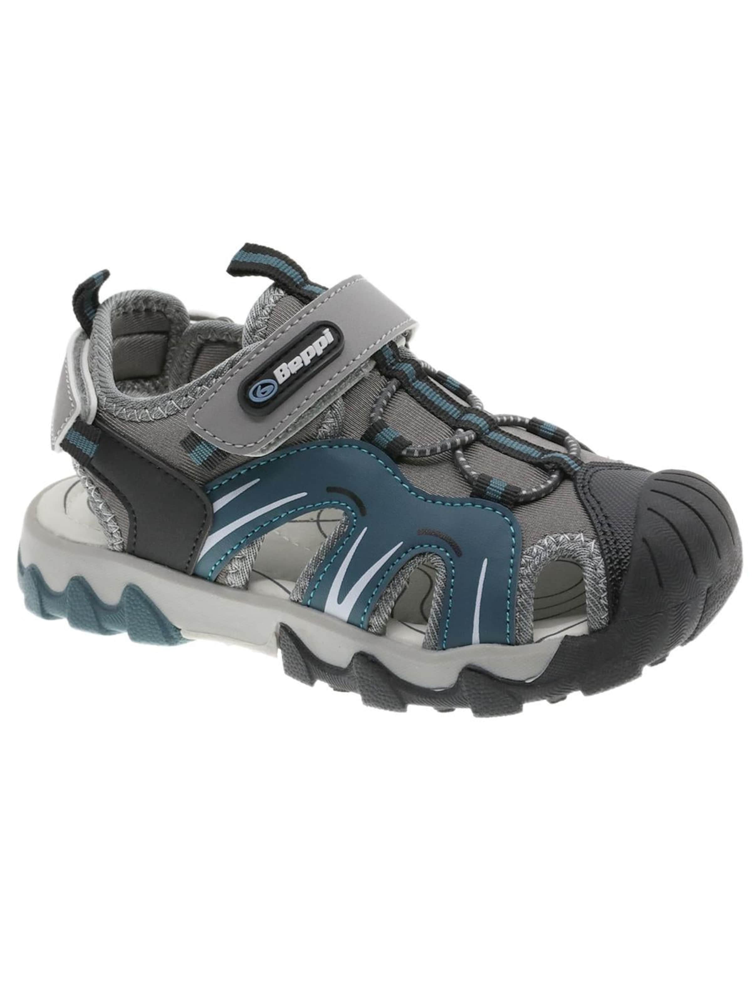 Beppi - Zapatos abiertos en gris: frente