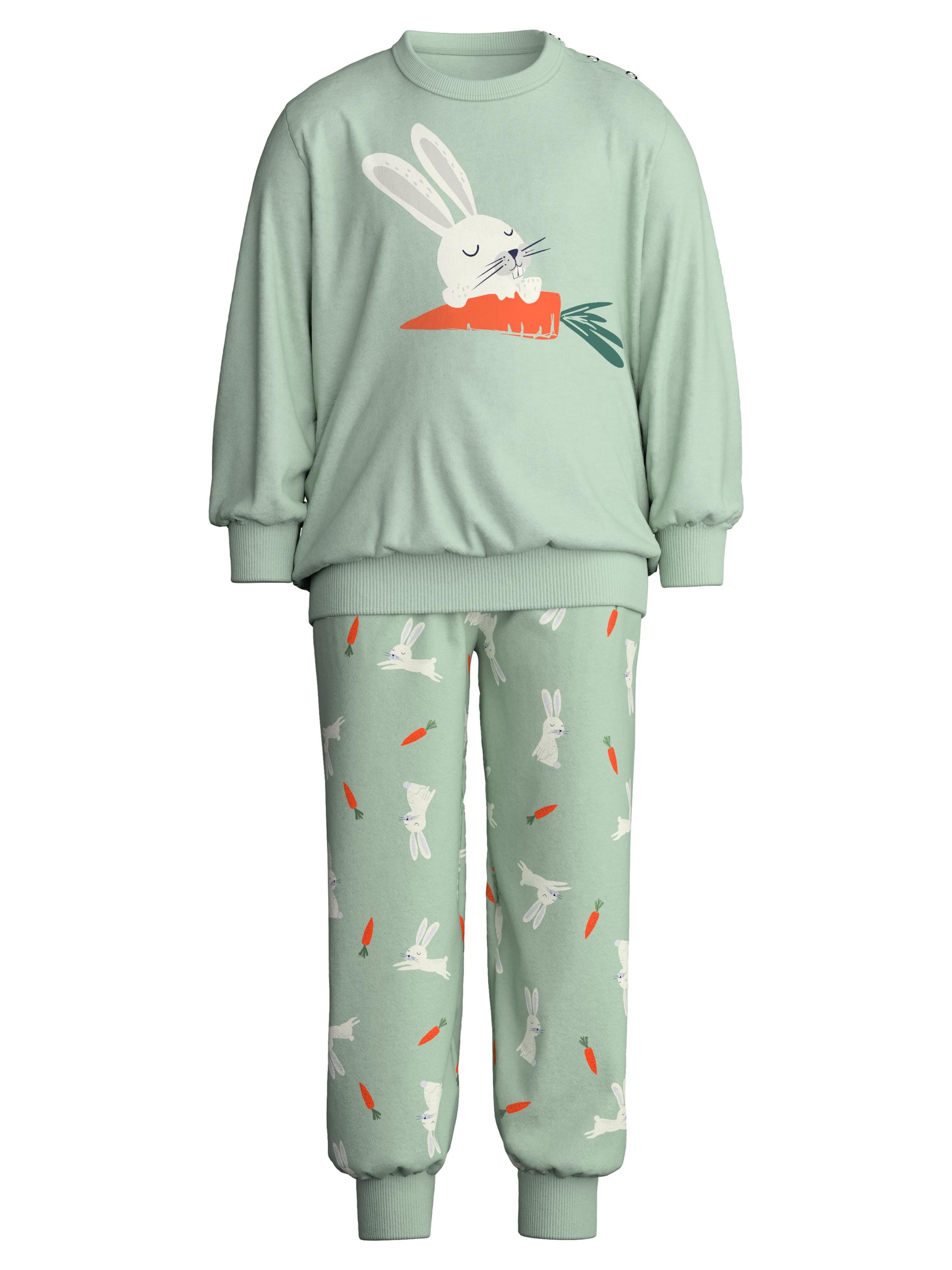 CALIDA Schlafanzug 'Toddlers Easter'‌‌‌‌‌‌‌‌ in Grün
