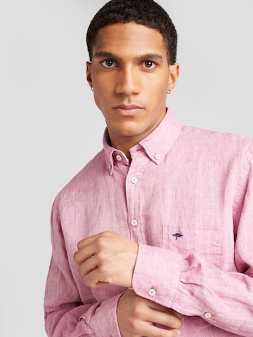 FYNCH-HATTON Regular Fit Hemd in Pink