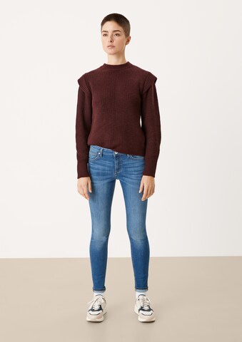 Pullover di QS in rosso