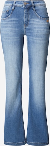 évasé Jean '94AMELIE' Gang en bleu : devant