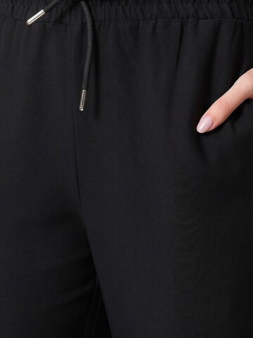 Tommy Life Wide leg Trousers in Black