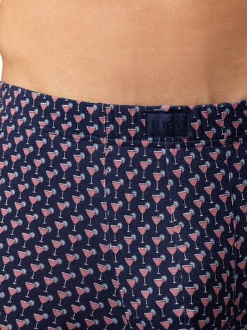 Boxers 'Midnight Drink' Mey en bleu