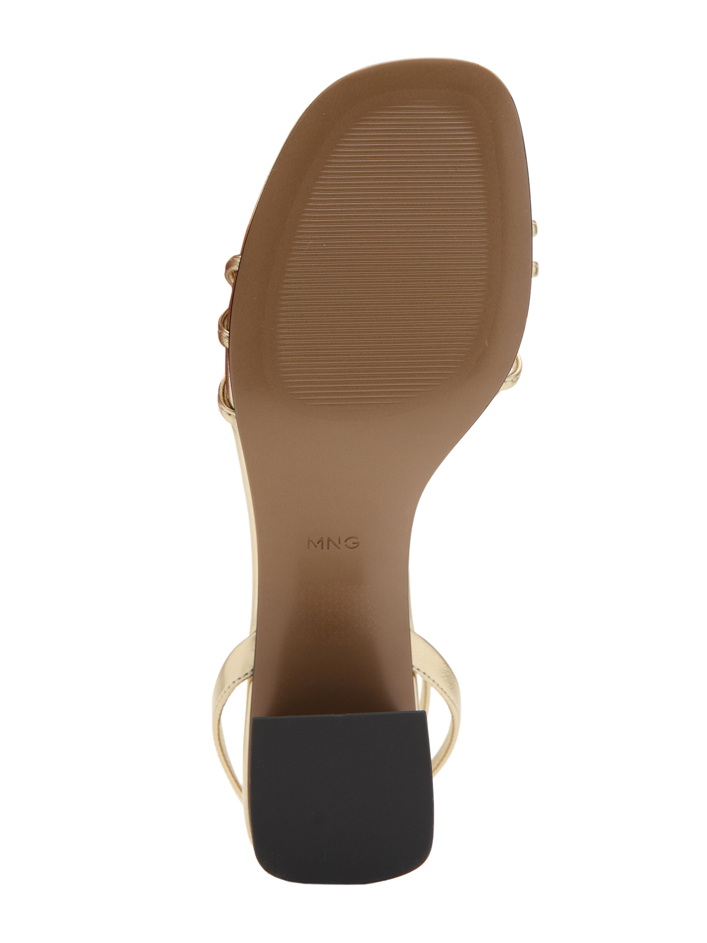 MANGO Sandale 'RAY' in Gold