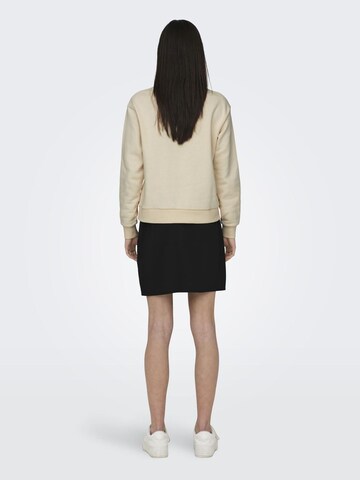 JDY Sweatshirt 'JDYPARIS' in Beige