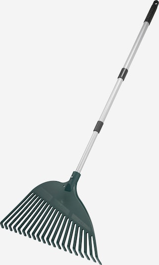 Wenko Gartenrechen 'None' in B: 44cm x H: 80-146cm x T: 3,5cm in dunkelgrün / schwarz / silber, Produktansicht