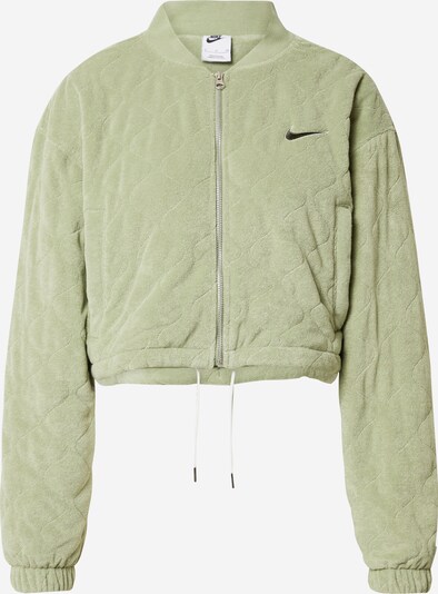 Geacă de primăvară-toamnă Nike Sportswear pe verde măr / negru, Vizualizare produs
