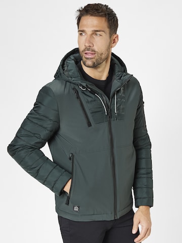 S4 Jackets Winter Jacket in Green: front