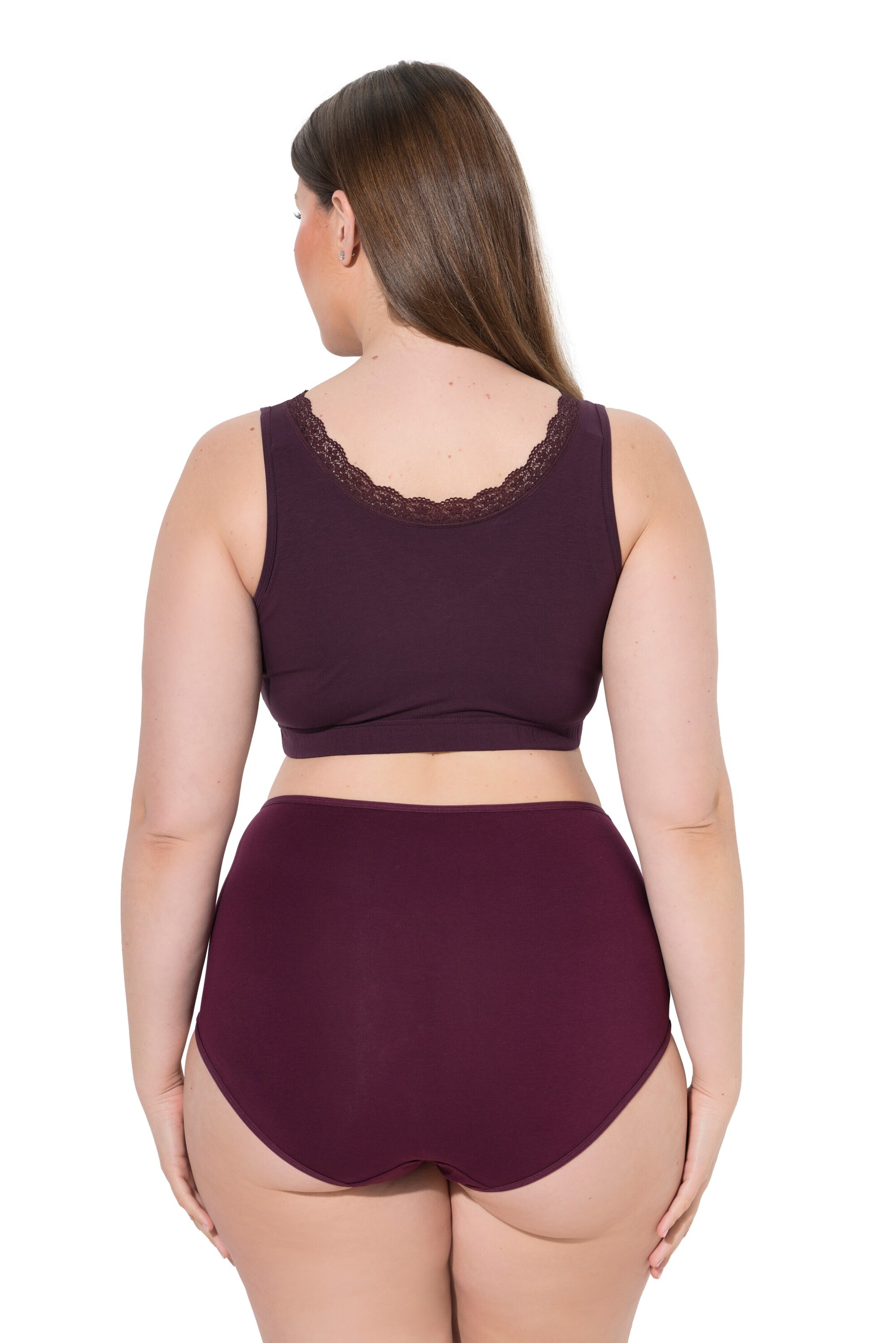 Ulla Popken T-shirt Bra in Brown