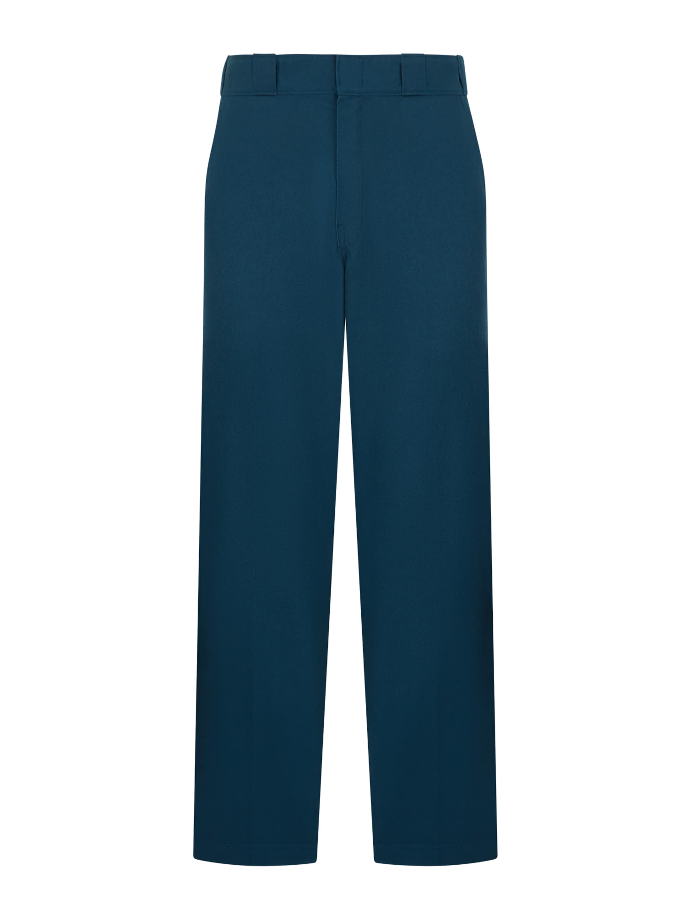 DICKIES Viikidega püksid 'WORK', värv sinine: eest vaates