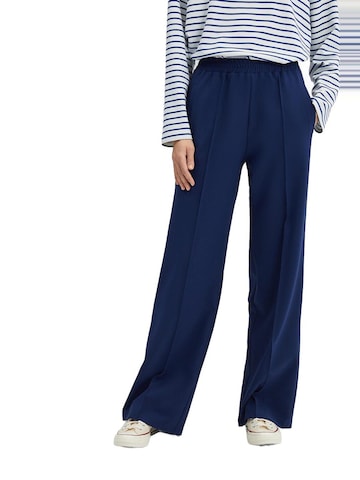 Touche Prive Loose fit Trousers with creases in Blue