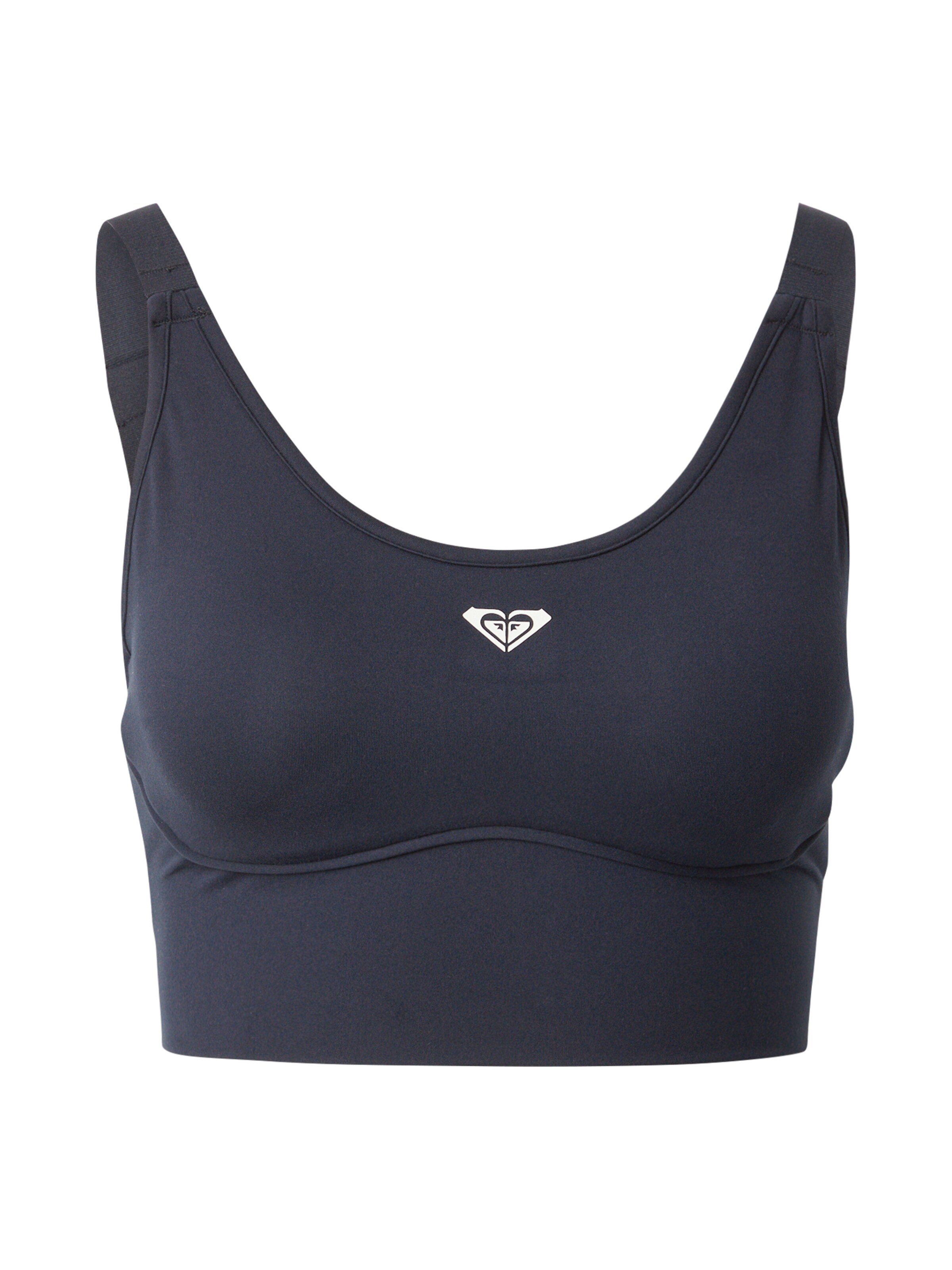 Bustier Soutien-gorge de sport 'HEART ATTITUDE' ROXY en noir : devant