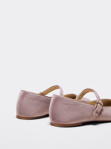 MANGO KIDS Ballet Flats 'ELVIRA' in Pink