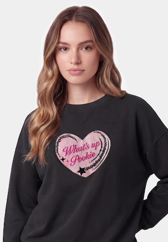 MYMO - Sweatshirt em preto