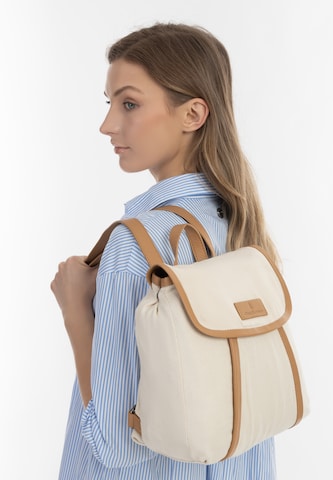 DreiMaster Maritim Rucksack in Beige