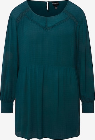 Ulla Popken Blouse in Blauw: voorkant