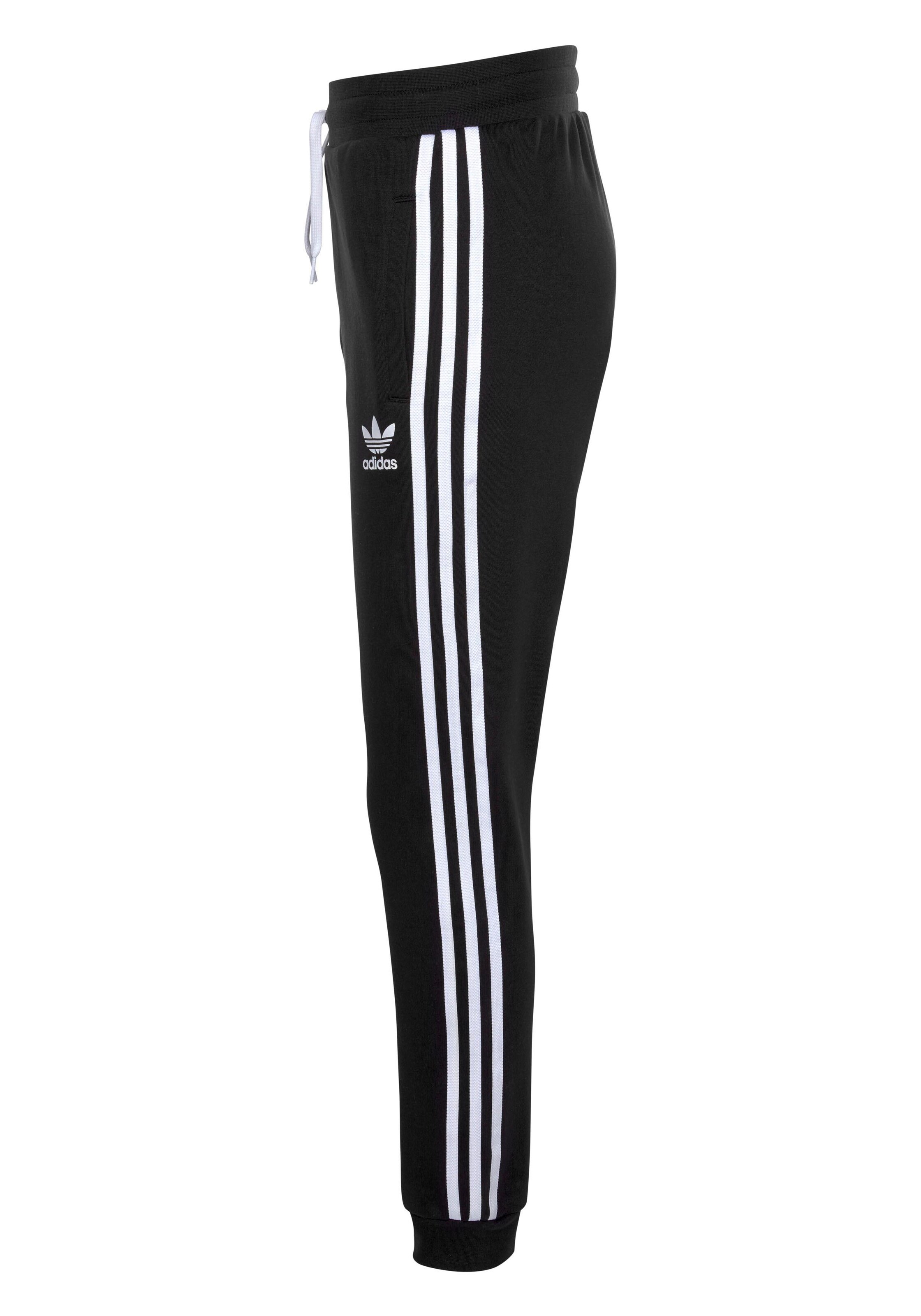 Tapered Pantaloni 'Trefoil' de la ADIDAS ORIGINALS pe negru