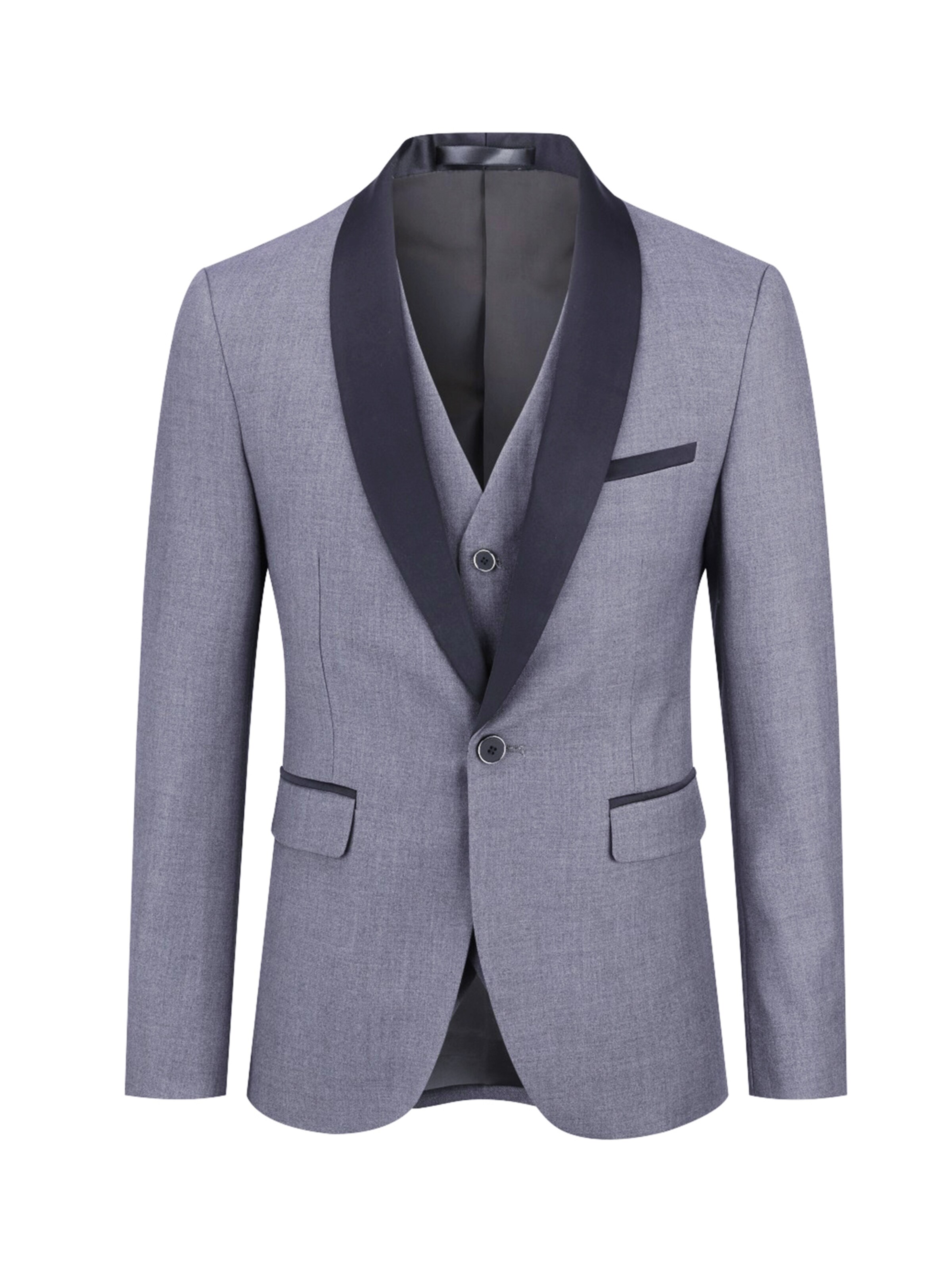 Youthup Slim fit Suit in Grey