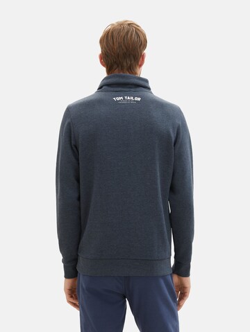 TOM TAILOR - Sweatshirt em azul