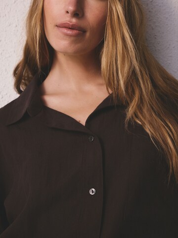 Camicia da donna di Next in marrone