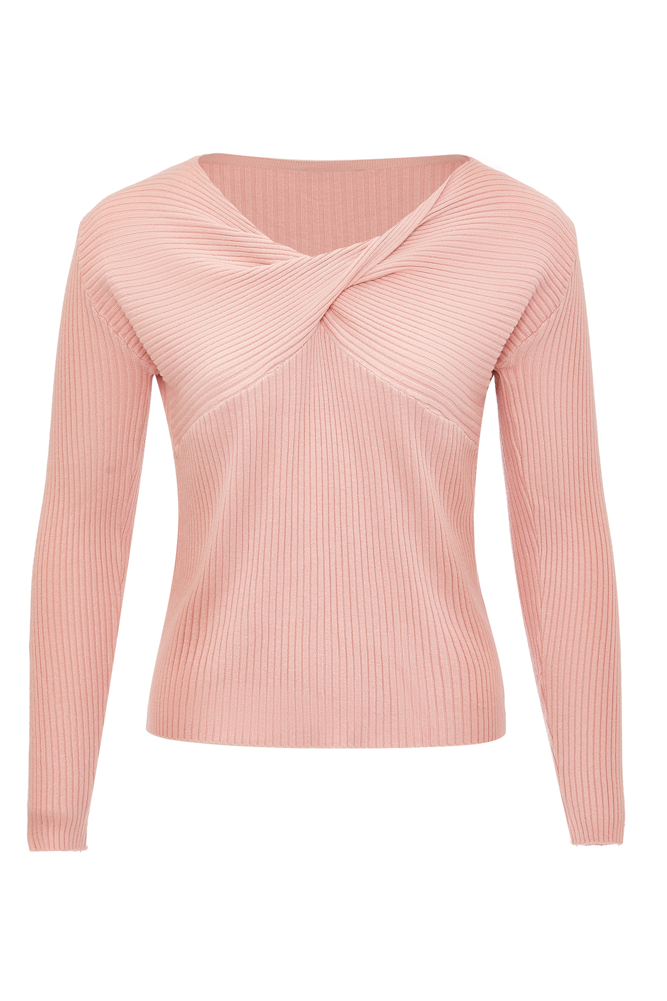leo selection Pullover in Pink: Vorderseite