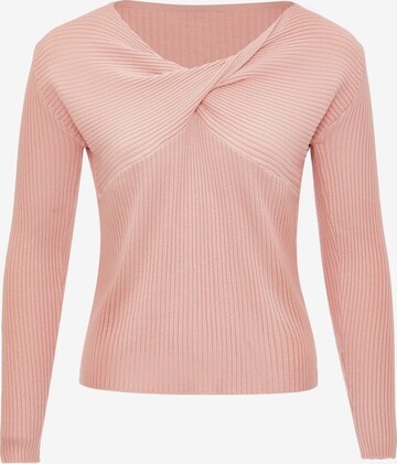 leo selection Sweater in Pink: front