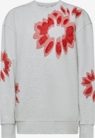 ESPRIT Sweatshirt in Grijs: voorkant