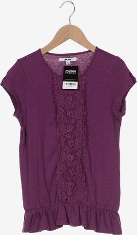 DKNY Top & Shirt in XL in Purple: front