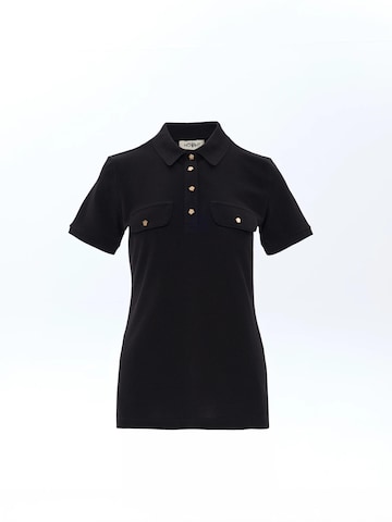 NOWIHT Shirt 'Adrienne' in Zwart: voorkant
