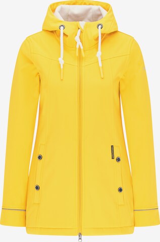 Schmuddelwedda Between-Season Jacket in Yellow: front