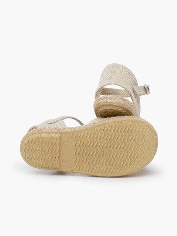 Sandales Pisamonas en beige