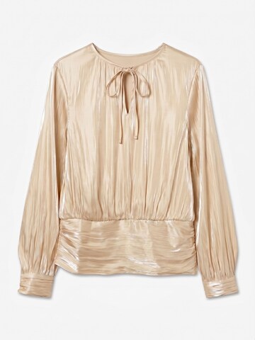 VERO MODA Bluse i beige: forside