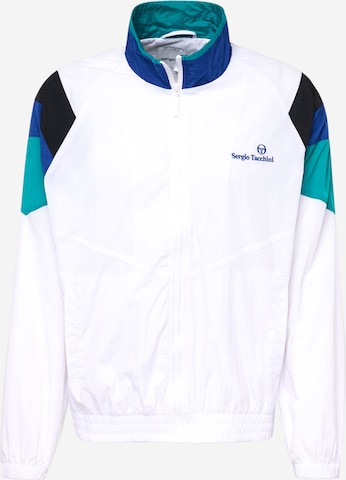 Sergio Tacchini Athletic Jacket 'MACAO' in White: front