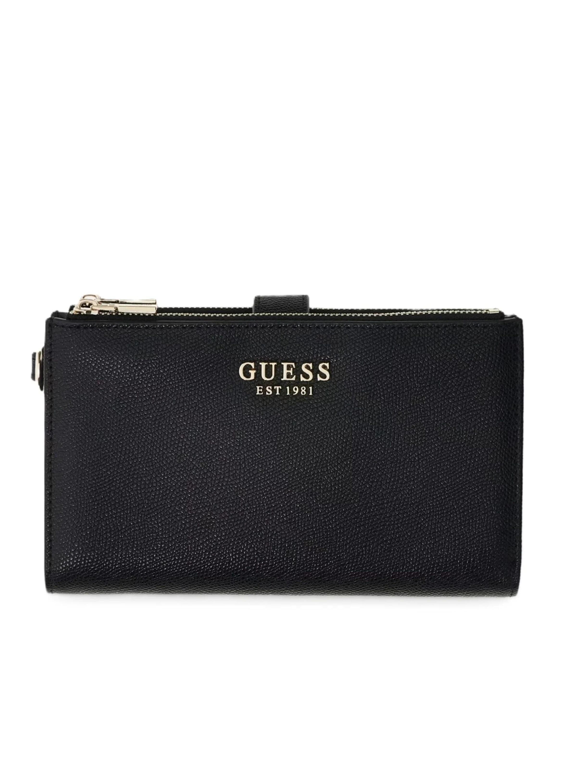 Portamonete 'BG7898157' di GUESS in nero: frontale