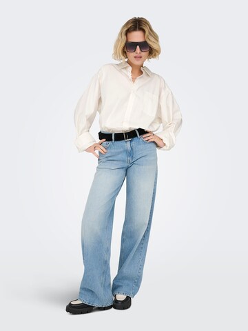 Wide leg Jeans 'ONLMAYA' de la ONLY pe albastru